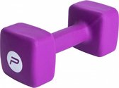 dumbbell 10 kilo neopreen paars