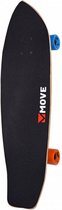 skateboard Cruiser 76 cm hout/aluminium zwart