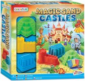 Grafix Magic Sand – 4 Kleuren – 10 Onderdelen – Voor Jongens – Magic Sand – Kinetisch zand – Sensorisch Speelzand