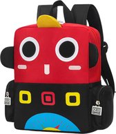 Schoolrugzak - Voor Kinderen - Rugzak - Nylon - Robot Rood