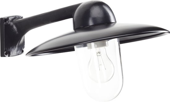 KS Verlichting Fabrique Muurlamp Zwart/Zwart