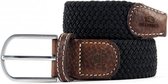 Billybelt Geweven riem - Licorice Black | Maat 2: 120 cm