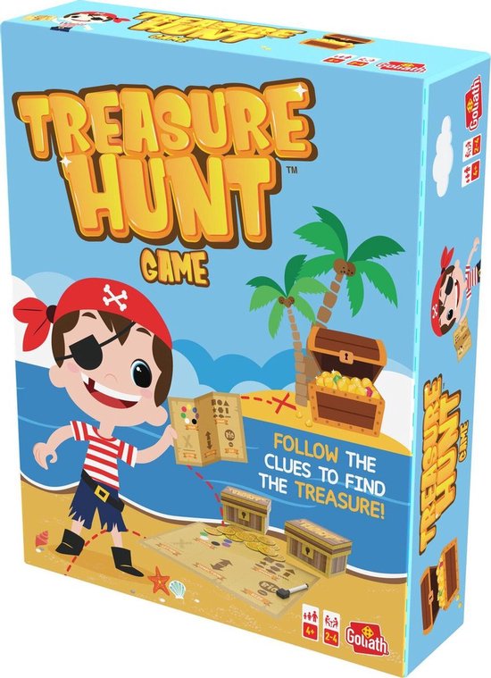 Thumbnail van een extra afbeelding van het spel Treasure Hunt Game - kinderspel - Engels