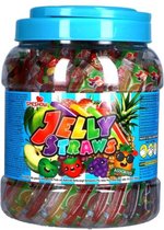 Jelly Straws Jar Assorted 1,4 kg
