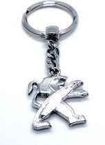 Peugeot Sleutelhanger Metalen | Peugeot Logo | Keychain Peugeot
