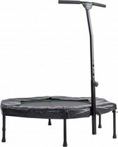 hexagon fitnesstrampoline met beschermhoes