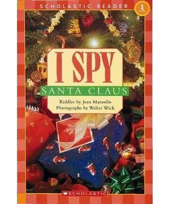 I Spy Santa Claus (Scholastic Reader, Level 1), Jean Marzollo 9780439784146 Boeken