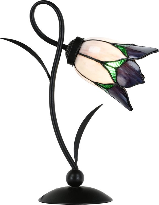 Tiffany Tafellamp Lovely Flower Romantic