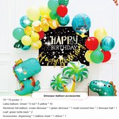 37 delig verjaardagset - Thema: Dinosaurus - Versiering voor feestjes, verjaardag - feestdecoratie