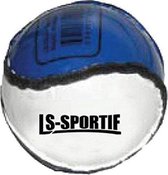 hurlingbal Sliotar 6 cm kurk/leer blauw, wit