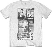 Johnny Cash Heren Tshirt -3XL- The Fabulous Johnny Cash Show Wit