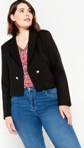 LOLALIZA Korte blazer - Zwart - Maat L