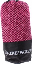 sporthanddoek in net 80 x 40 cm microvezel roze