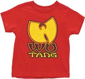 WuTang Clan - Wu-Tang Kinder T-shirt - Kids tm 2 jaar - Rood