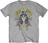 Guns N' Roses Heren Tshirt -XS- Slash '85 Grijs