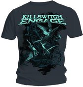 Killswitch Engage Heren Tshirt -XL- Engage Battle Grijs