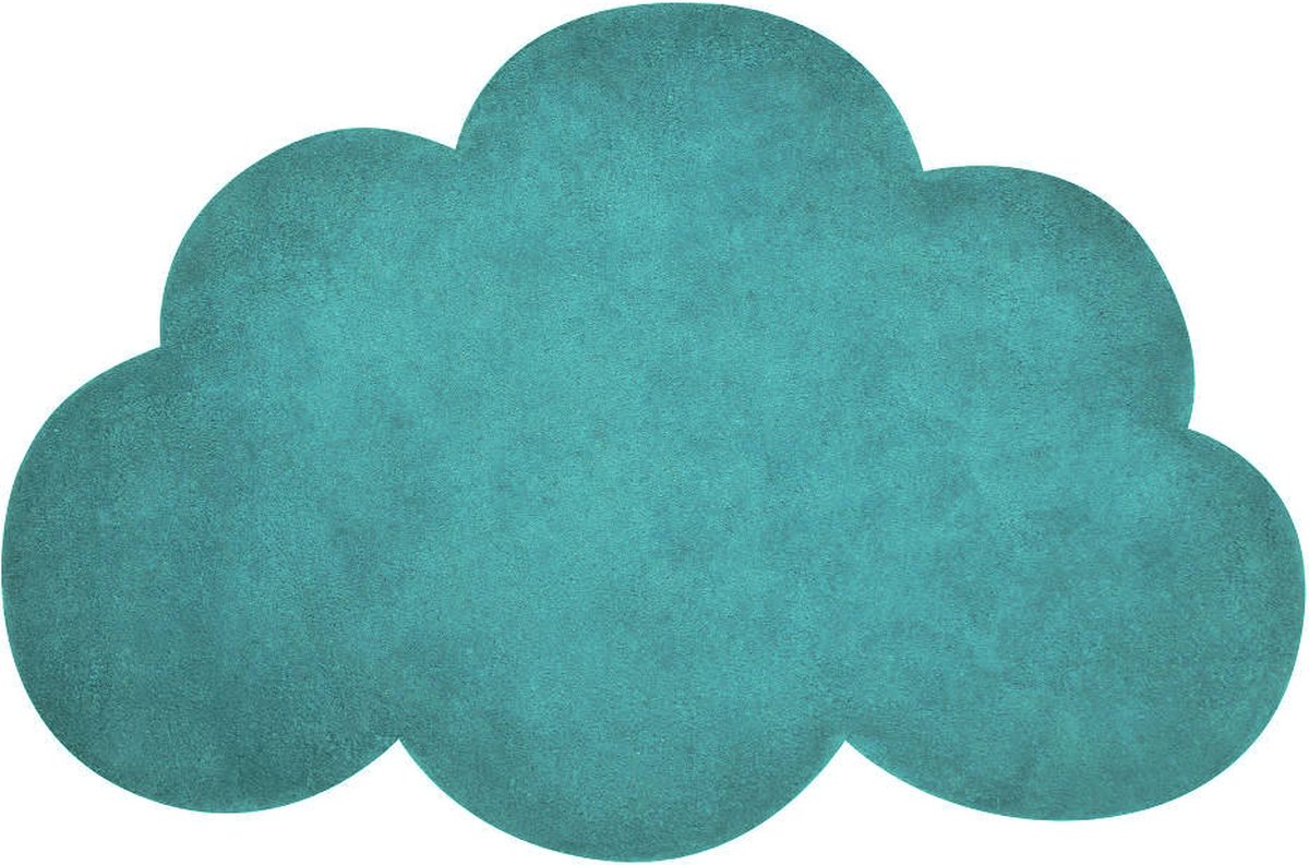 Vloerkleed Wolk Groen | Kinderkamer | Babykamer | Baby | Kinderen