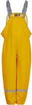 Color Kids - Regenbroek met fleece voering voor kinderen - Oranjegeel - maat 116cm