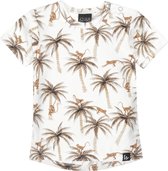 Monkey party t-shirt (rounded back) /