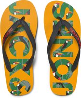 JACK&JONES FOOTWEAR JFWLOGO PRINT FLIPFLOP LN  Slippers - Maat 40/41