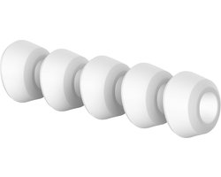 Opzetstukken voor Satisfyer 1 Next Generation | huidvriendelijk siliconen | wit | 5 stuks