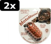 2x L'CHIC MOTOMOUSE 13X4X4CM