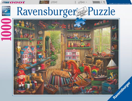Puzzle Ravensburger Nostalgic Jouets - Puzzle - 1000 pièces