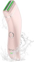 Bol.com Elektrisch scheerapparaat voor dames intieme zone nat en droog trimmer IPX7 oplaadbaar voor benen oksels en bikinizone aanbieding