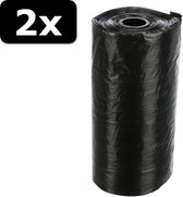 2x POEPZAKJES ZWART 4X20ST