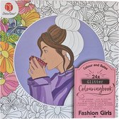 Glitter kleurboek “Fashion Girls“