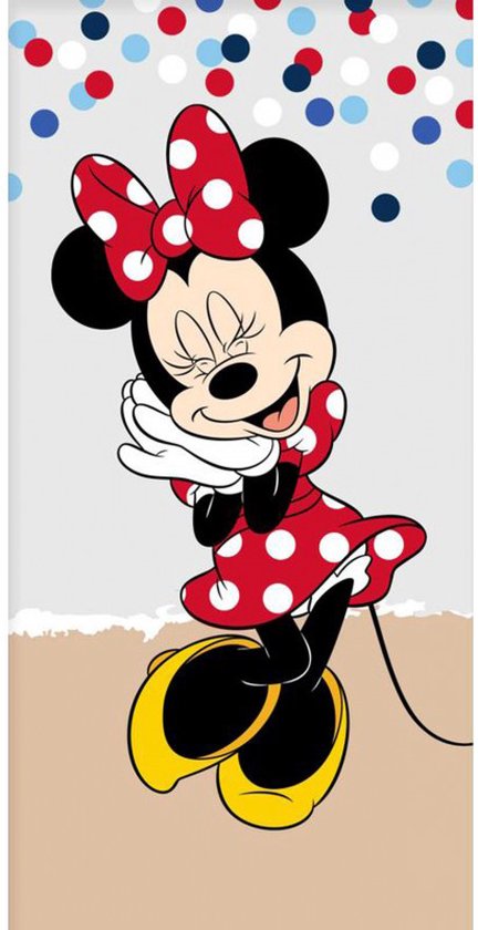Disney Minnie Mouse Strandlaken Sweet -70 x 140 cm - Katoen