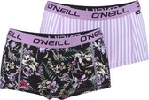 O'Neill Dames Shorty 2-pack Multi Violet - XL