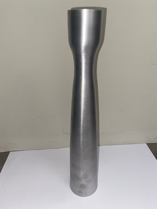 kandelaar mat aluminium 34 cm