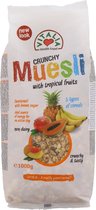 Vitalia Crunchy Muesli Met Tropisch Fruit 3 Stuks 1 Kg