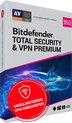 Bitdefender Total Security 2022 + VPN - Beveiligin