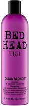 TIGI Bed Head Dumb Blonde Shampoo-750 ml - Normale shampoo vrouwen - Voor Alle haartypes