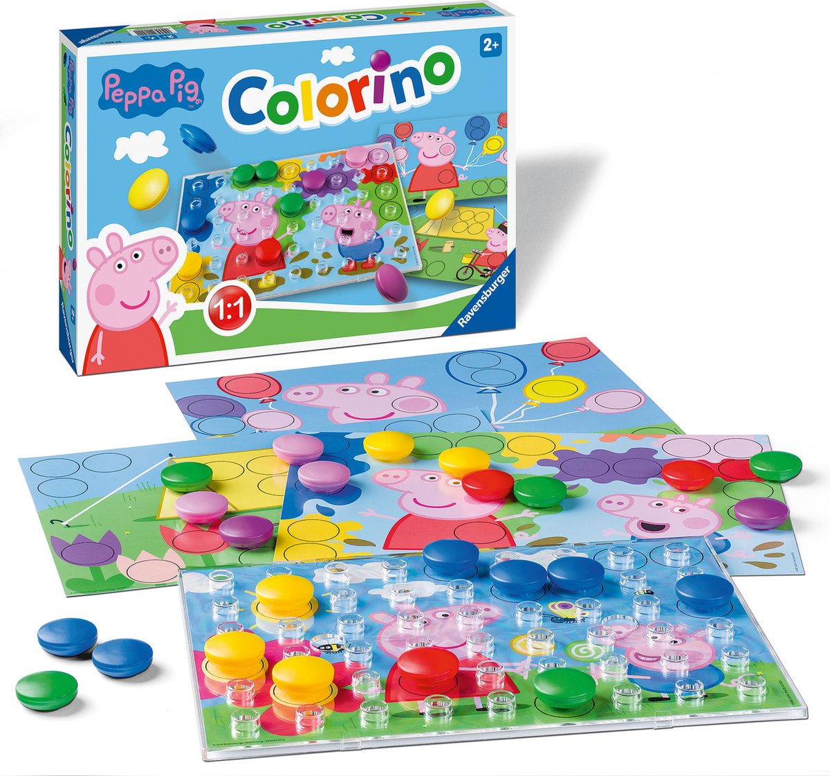 Ravensburger Peppa Pig Colorino - Educatief spel — afbeelding 3