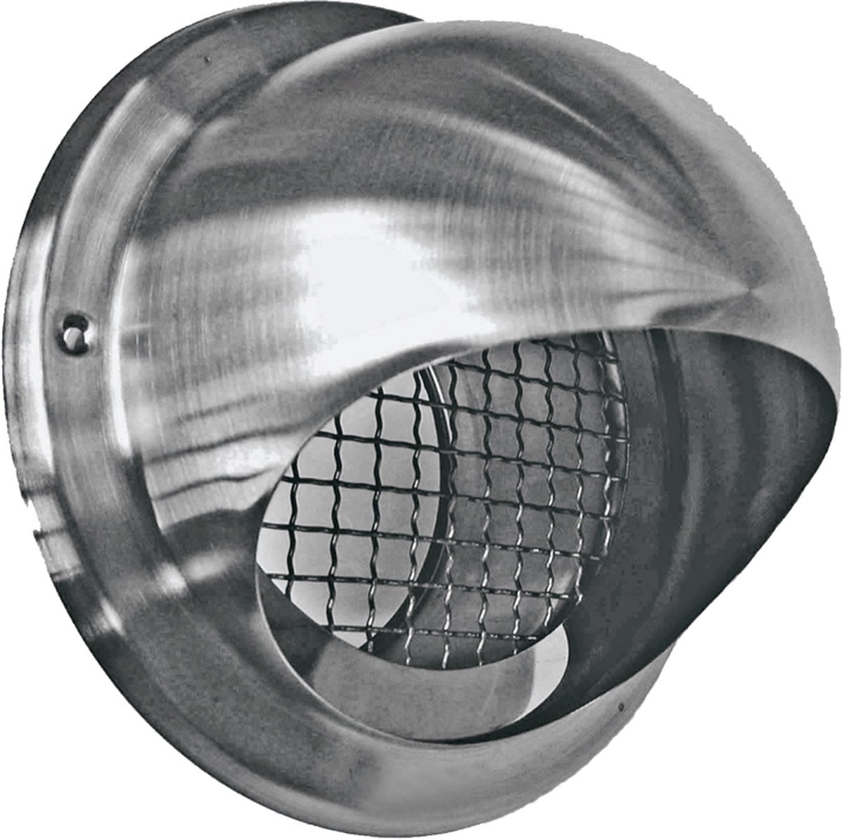 Weha Bolrooster Ø150mm, grofmazig gaas, rvs 304