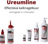 Ureumline-kalknagels behandelen - Effectieve kuur (LARGE) tegen kalknagels (voldoende voor +/- 8 maanden)-1 flesje nagelgel 100ml en een pompfles crème 250 ml-kalknagels-schimmelna