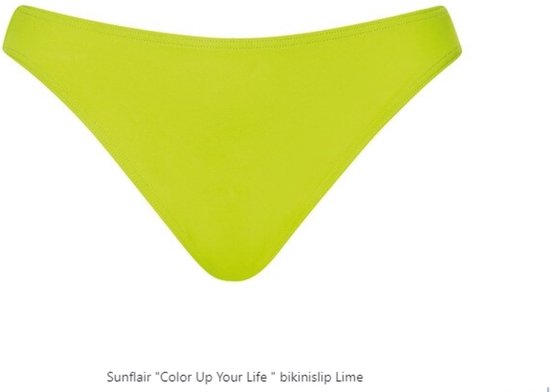 Sunflair "Color Up Your Life " bikinislip Lime - Maat 36