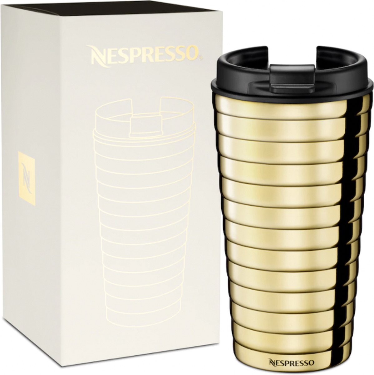 Nespresso - Touch - Mug de voyage doré | bol