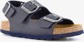 Groot jongens bio sandalen - Blauw - Maat 34 - Extra comfort - Memory Foam