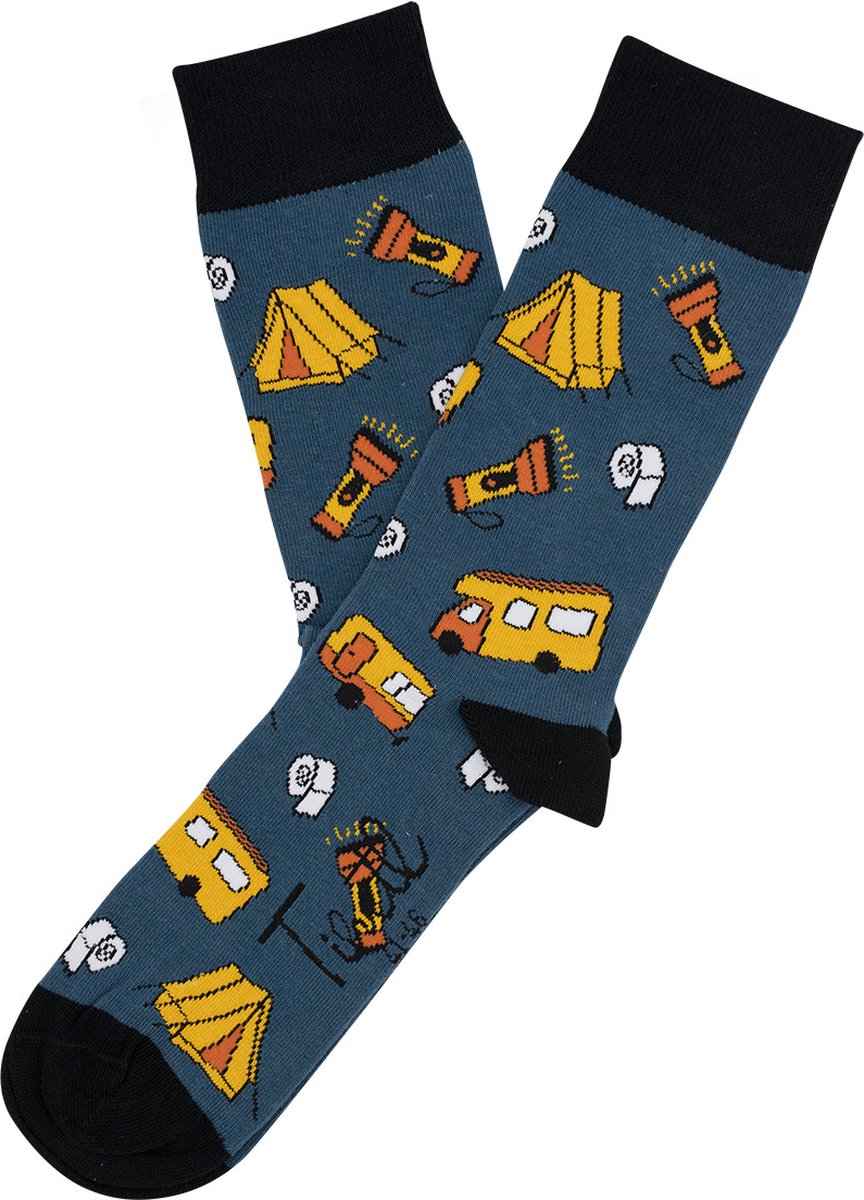 Tintl socks unisex sokken | Dutch - Camping life (maat 36-40)