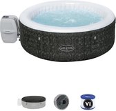 BESTWAY Lay-Z-Spa RIO opblaasbare hot tub, 4/6 zitplaatsen, 196 x 71 cm, 140 luchtstralen, Chemconnect™-diffusor