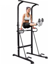 Gymnastie Home Gym - optrekstang - Afmeting 38.5x31x73 - krachtstation - fitness - Zwart