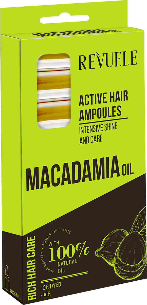 Revuele Macadamia Oil Active Hair Ampoules