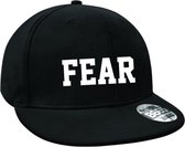 Original Fear Cap Zwart Retro Stijl
