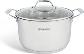 Edënbërg Classic Line - Kookpan met Deksel - RVS - Ø 20 cm