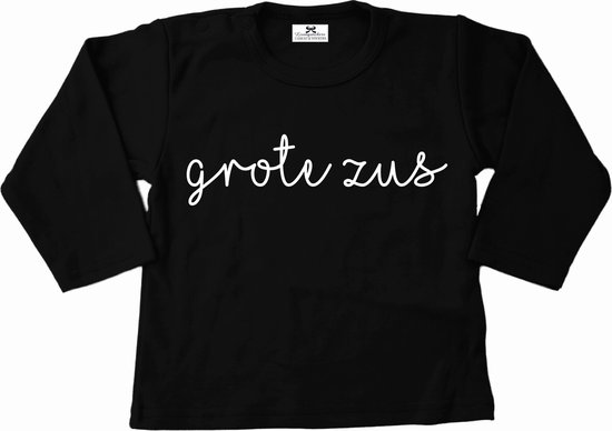 Grote zus shirt lange mouw hot sale