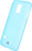Samsung Galaxy S5 Mini Hoesje - Mobilize - Gelly Serie - TPU Backcover - Neon Blue - Hoesje Geschikt Voor Samsung Galaxy S5 Mini